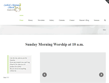 Tablet Screenshot of carlockchristianchurch.org